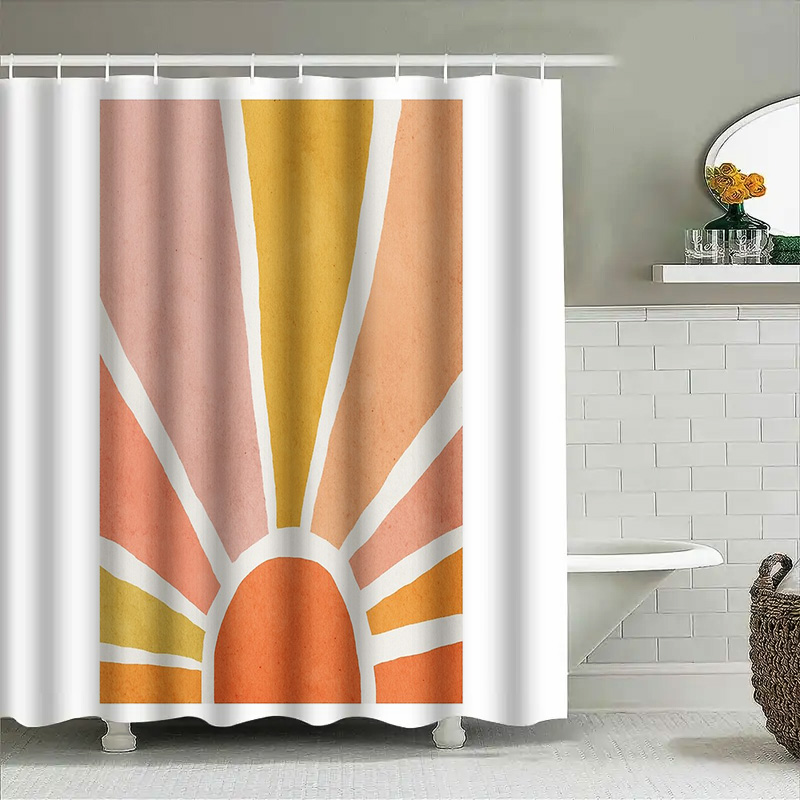 Zasłona prysznicowa z motywem  – Sunrise Home Textiles & Apparel recenzja i cena