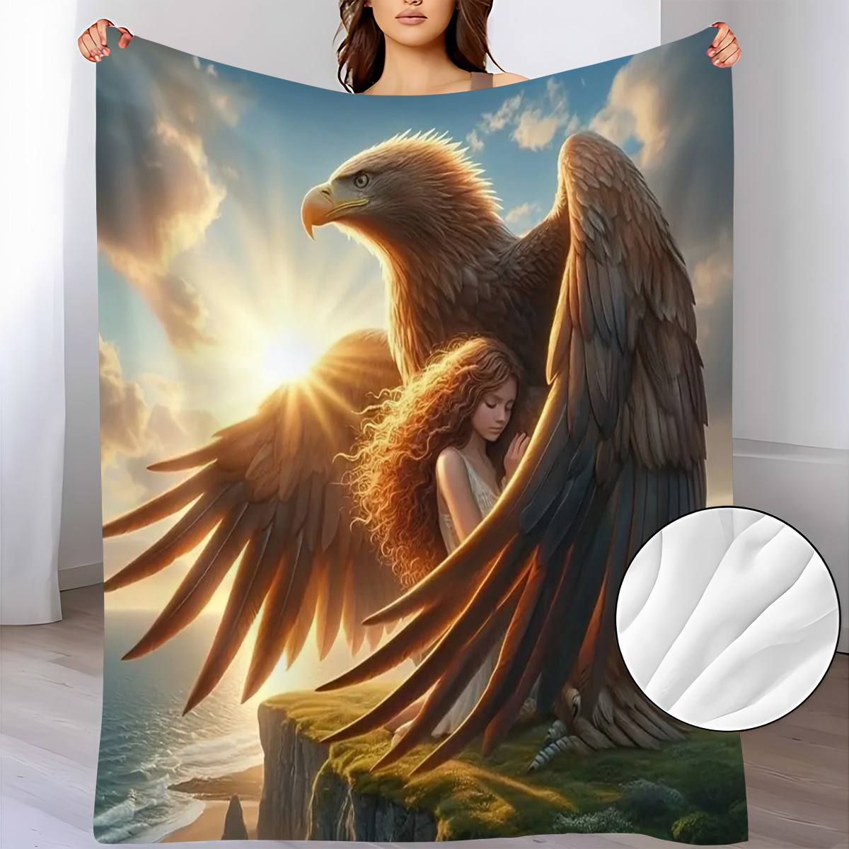 Majestetyczny Orzeł Chroniący  – Sunrise Home Textiles & Apparel recenzja i cena